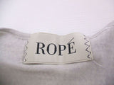 ROPE' ウール セーター ニット ライトグレー レディース ロペ【中古】2-1218T☆