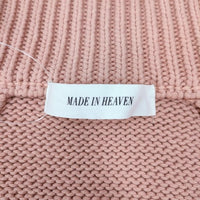 made in HEAVEN ニットスカート タイト スカート ピンク レディース メイドインヘブン【中古】3-0123T◎