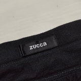 ZUCCa ギャザースカート サイズM ミニスカート ブラック レディース ズッカ【中古】3-1001T△