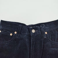 LENO LUCY CORDUROY PANTS 定価23100円 コーデュロイ サイズ01 パンツ ネイビー レディース リノ【中古】3-1108T♪