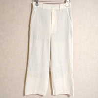 BEAUTY&YOUTH UNITED ARROWS 6 ROKU NEW KARSEY PANTS 8614-299-0418 サイズ34 パンツ オフホワイト レディース ビューティアンドユース【中古】3-0918T△