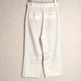 BEAUTY&YOUTH UNITED ARROWS 6 ROKU NEW KARSEY PANTS 8614-299-0418 サイズ34 パンツ オフホワイト レディース ビューティアンドユース【中古】3-0918T△