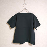 ゴーシュ BDインレイTシャツ 定価15400円 G221-T041 ブラック カットソー 2022SS ブラック レディース ゴーシュ【中古】3-0522S△