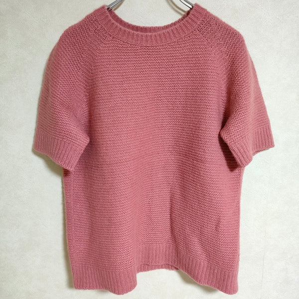 MAX MARA カシミヤシルク サイズM ニット ピンク レディース マックスマーラ【中古】3-1117T△