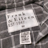 Frank&Eileen フランネルチェックシャツ サイズXXS 長袖シャツ グレー レディース フランクアンドアイリーン【中古】3-0913T△