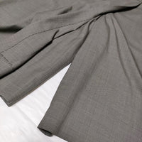 MARGARET HOWELL 578-9244001 FINE WOOL POPLIN 千鳥格子 ワイド パンツ 2019 グレー レディース マーガレットハウエル【中古】3-0830M∞