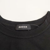 ZUCCa Tシャツワンピース サイズM ノースリーブ ワンピース ブラック レディース ズッカ【中古】3-0706S♪