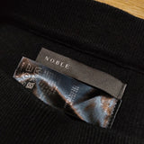 Spick and Span Noble Vis/Pe センタースリットニットパンツ パンツ ブラック レディース スピック＆スパン ノーブル【中古】3-0913T△