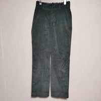 Name. WIDE TROUSERS コットンレーヨン コーデュロイ パンツ ブルーグレー レディース ネーム【中古】3-1011T∞