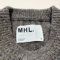 MHL. 595-6263511 ラグラン ミックス サイズ2 ニット ブラウン レディース エムエイチエル【中古】3-1201T△