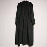 ゴーシュ G174-E038 コットンシャツドレス ワンピース ブラック レディース ゴーシュ【中古】4-0303M∞