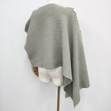 Ameri VINTAGE 新品 4WAY MUFFLER LAYERED KNIT 定価17600円 ニット ライトグレー系 レディース アメリヴィンテージ【中古】3-1017T♪