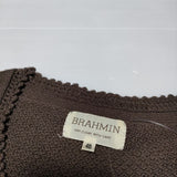 Brahmin ウールアクリル 40 セーター ニット ブラウン レディース ブラーミン【中古】3-1026T∞