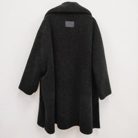 COGTHEBIGSMOKE 新品 GIGI RAGLAN COAT エコファー 定価79200円 サイズ1 コート 22AW ブラック コグ ザ ビッグスモーク【中古】3-1116A♪