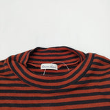 Steven Alan ウール ボーダー セーター  BORDER TURTLE NECK ニット レッド ブラック レディース スティーブンアラン【中古】3-1225T☆