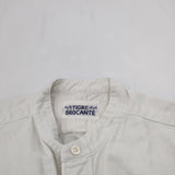 TIGRE BROCANTE バンドカラーシャツ コットン  ホワイト レディース ティグルブロカンテ【中古】3-1225T☆
