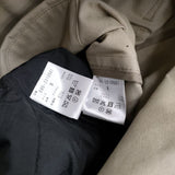 MHL. PROOFED COTTON NYLON TWILL 595-2210501 定価59400円 ライナー付き ステンカラーコート 22AW ベージュ エムエイチエル【中古】3-1230T♪