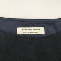 beautiful people フェイクスウェードスモックドレス サイズ34 ...