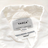 YAECA 161203 コンフォートシャツ サイズM 長袖シャツ ホワイト レディース ヤエカ【中古】4-0307M△