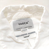 YAECA 161203 コンフォートシャツ サイズM 長袖シャツ ホワイト レディース ヤエカ【中古】4-0307M△