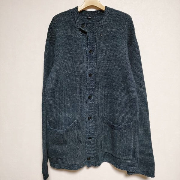 45R/45rpm インディゴKNIT ALL 定価64900円 ジャケット カーディガン ユニセックス サイズ5 ニット ネイビー メンズ  フォーティーファイブアールピーエム【中古】4-0303M∞