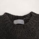 MARGARET HOWELL BULKY WOOL 定価41800円 578-3263014 ニット 23AW ダークブラウン レディース マーガレットハウエル【中古】4-0221T♪