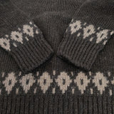 MARGARET HOWELL BULKY WOOL 定価41800円 578-3263014 ニット 23AW ダークブラウン レディース マーガレットハウエル【中古】4-0221T♪