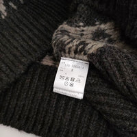 MARGARET HOWELL BULKY WOOL 定価41800円 578-3263014 ニット 23AW ダークブラウン レディース マーガレットハウエル【中古】4-0221T♪