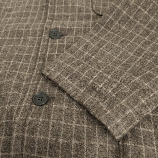 AQUAROCK アクアロック WOOL CHECK JACKET 定価49500円 ジャーナルスタンダード購入 テーラードジャケット 23 –  ブランド古着の専門店gee