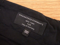 Engineered Garments/FREAK'S STORE コットン ハーフパンツ ショートパンツ ブラック ネイビー メンズ エンジニアードガーメンツ/フリークスストア【中古】9-0304S∞