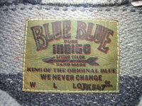BLUE BLUE サイズ0 ジャケット ネイビー グレー メンズ ブルーブルー【中古】0-1204T♪