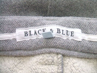 BLACK&BLUE パンツ コットンウール カシミヤ混 サイズ30 グレー メンズ ブラックアンドブルー【中古】1-0110T▲