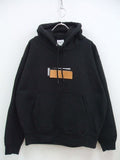 Amber Aging Pullover DAN中目黒取り扱い 裏起毛パーカー ブラック サイズM アンバー【中古】1-1004T♪