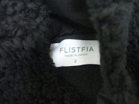 FLISTFIA Zip Up Blazer ZB01016 ボアジャケット ブラック サイズ2 フリストフィア 定価21000円【中古】1-1015T♪