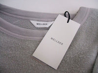 WELLDER Layered Sleeves Crewneck 定価38500円 スウェット グレー メンズ  ウェルダー【中古】2-0123T♪