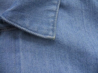 KIJI oudo-ice blue- 加工 デニムジャケット ライトブルー メンズ  キジ【中古】2-0216M♪