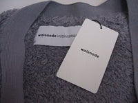 walenode 新品 定価36300円 Cotton far Gown sweater カーディガン グレー メンズ  ウェルノード【中古】2-0219T♪