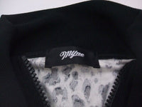 Myne LEOPARD TRACK JACKET レオパード柄 サイズM ジャケット ホワイト ブラック グレー メンズ マイン【中古】2-0920T☆