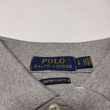 POLO RALPH LAUREN ビッグポニー コットン 半袖 ポロシャツ グレー メンズ ポロ・ラルフローレン【中古】3-0715S∞