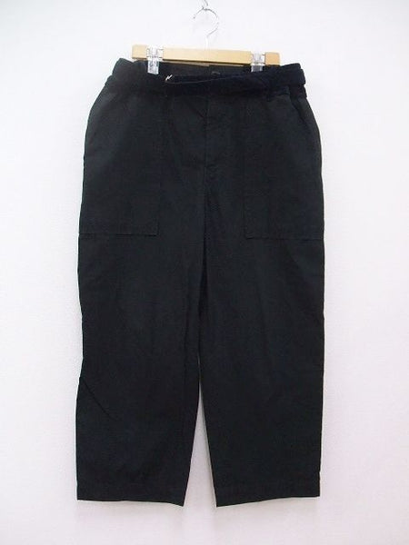 Sacai FABRIC COMBO CROPPED PANTS 20-02220M サイズ2 パンツ ブラック ネイビー メンズ サカイ【中古】2-1117T☆