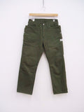 SASSAFRAS Fall Leaf Pants-Pique フォールリーフ ピケ サイズS パンツ カーキ メンズ ササフラス【中古】2-1204T♪