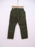 SASSAFRAS Fall Leaf Pants-Pique フォールリーフ ピケ サイズS パンツ カーキ メンズ ササフラス【中古】2-1204T♪