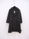 blurhms 新品 WOOL CASHMERE SHORT BEAVER GREAT COAT 定価148500円 サイズ2 コート カーキ メンズ ブラームス【中古】2-1208A♪