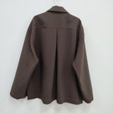 taupe 新品 定価41800円 Air cloth embroidery jacket サイズ02 ジャケット ブラウン メンズ トープ【中古】2-1225T♪