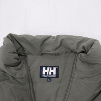 HELLY HANSEN HAMAR DOWN JACKET サイズXL ダウンジャケット カーキ系 メンズ ヘリーハンセン【中古】3-1110A☆