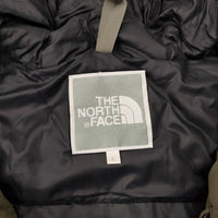 THE NORTH FACE GOTHAM PARKA NDW91645 フード付き サイズL ナイロン ダウンジャケット カーキ レディース ザノースフェイス【中古】3-1105A◎