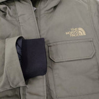 THE NORTH FACE GOTHAM PARKA NDW91645 フード付き サイズL ナイロン ダウンジャケット カーキ レディース ザノースフェイス【中古】3-1105A◎