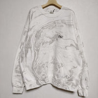 saby 新品 wabi sabi crew neck sweat 定価19600円 サイズL スウェット ホワイト メンズ サバイ【中古】3-1126T∞