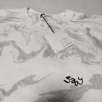 saby 新品 wabi sabi crew neck sweat 定価19600円 サイズXL トレーナー スウェット ホワイト メンズ サバイ【中古】3-1126T∞