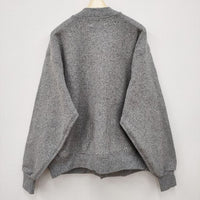 SEVEN BY SEVEN L'ECHOPPE別注 SILK KNIT BLOUSON 定価77000円 ジャケット ブルゾン グレー マルチカラー メンズ セブン バイ セブン【中古】3-1006T☆